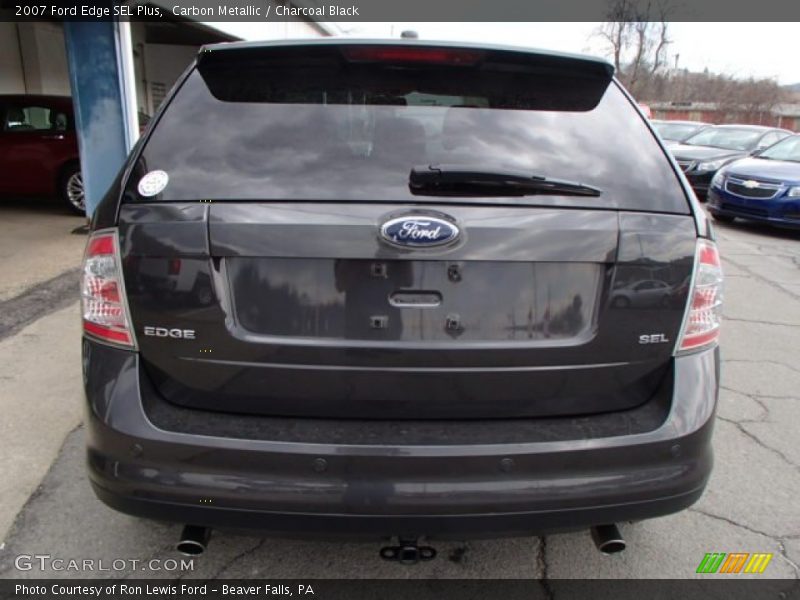 Carbon Metallic / Charcoal Black 2007 Ford Edge SEL Plus