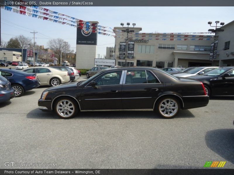 Double Espresso / Shale/Cocoa 2008 Cadillac DTS
