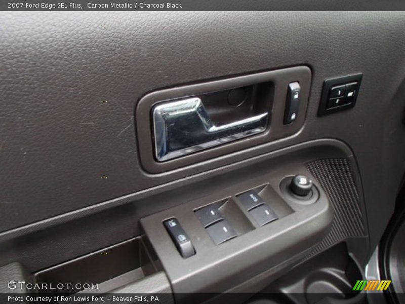 Carbon Metallic / Charcoal Black 2007 Ford Edge SEL Plus