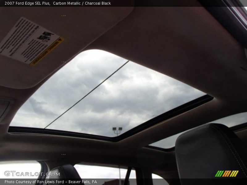 Carbon Metallic / Charcoal Black 2007 Ford Edge SEL Plus