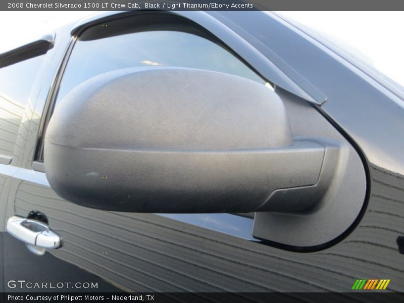 Black / Light Titanium/Ebony Accents 2008 Chevrolet Silverado 1500 LT Crew Cab