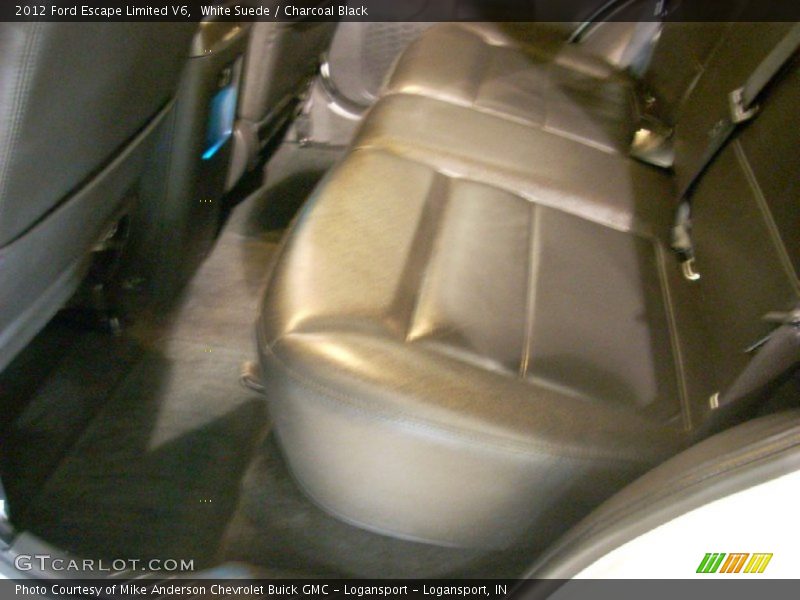 White Suede / Charcoal Black 2012 Ford Escape Limited V6