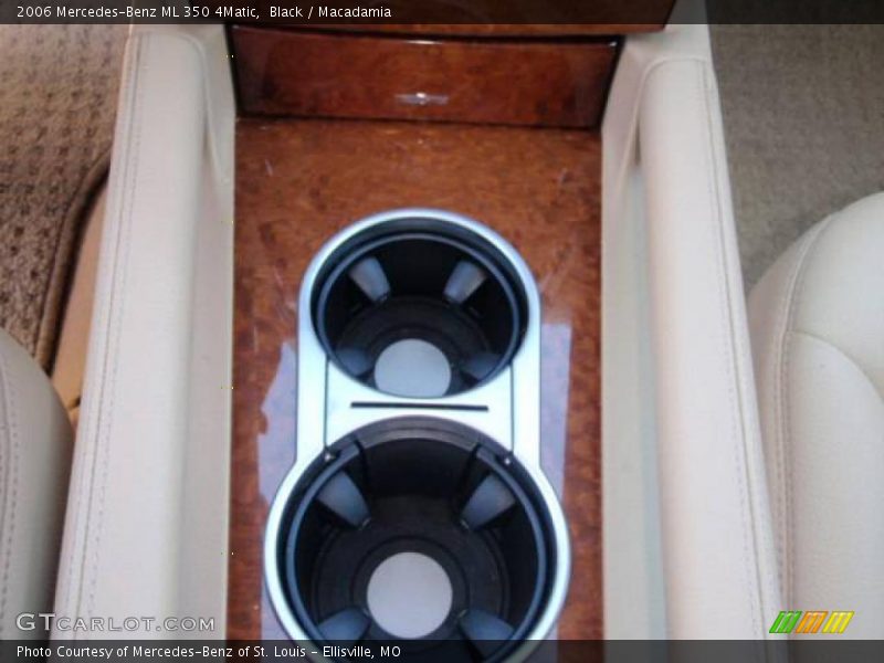 Black / Macadamia 2006 Mercedes-Benz ML 350 4Matic