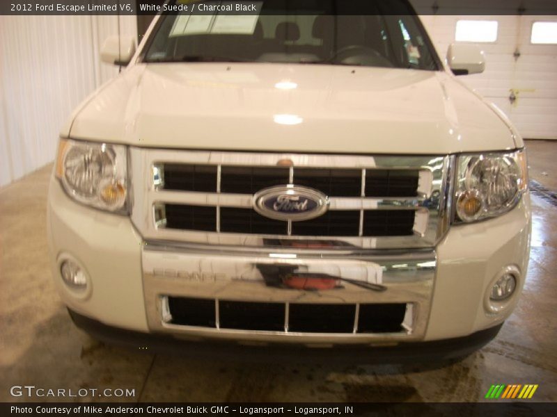 White Suede / Charcoal Black 2012 Ford Escape Limited V6