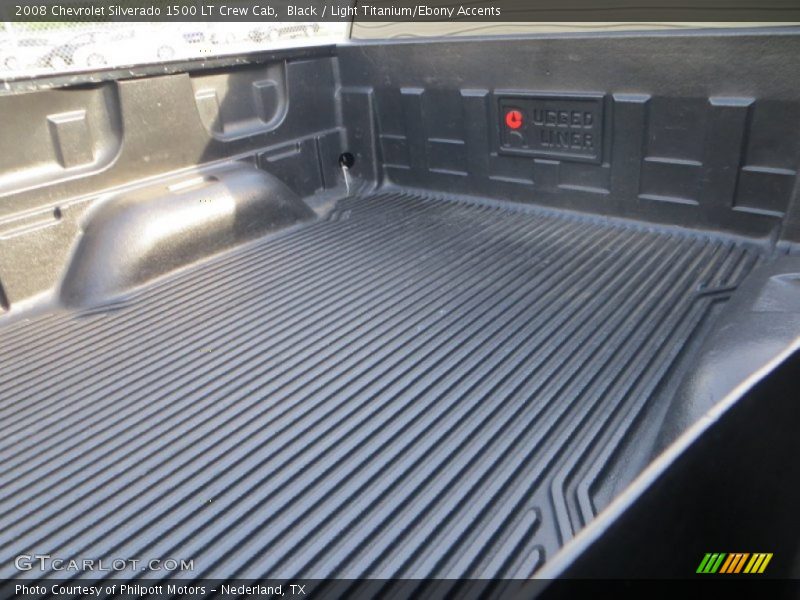 Black / Light Titanium/Ebony Accents 2008 Chevrolet Silverado 1500 LT Crew Cab