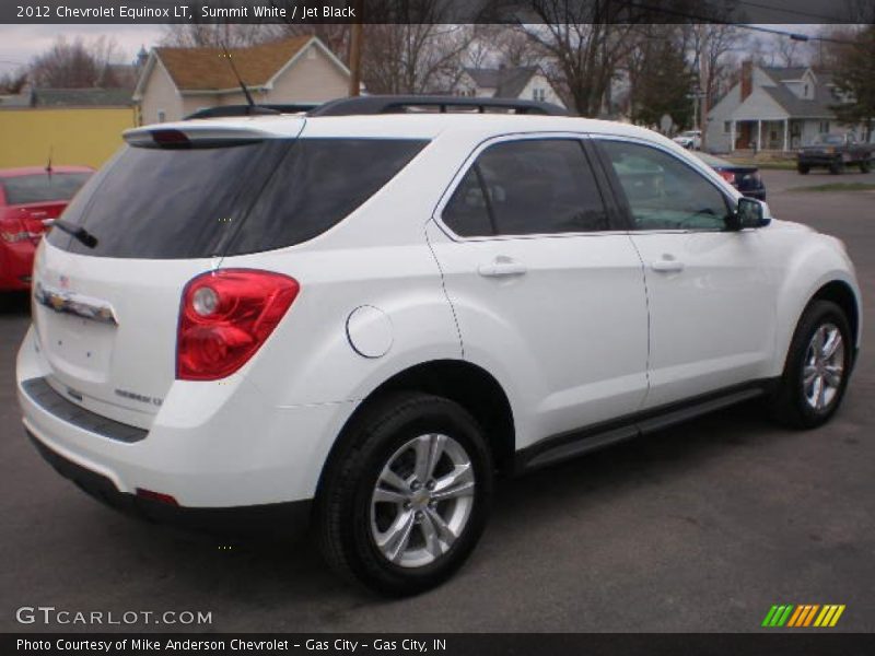 Summit White / Jet Black 2012 Chevrolet Equinox LT