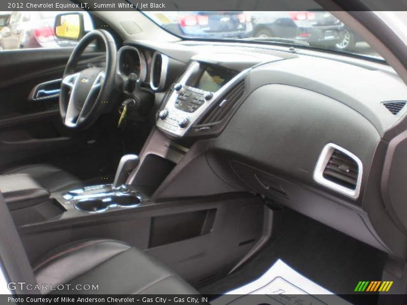 Summit White / Jet Black 2012 Chevrolet Equinox LT