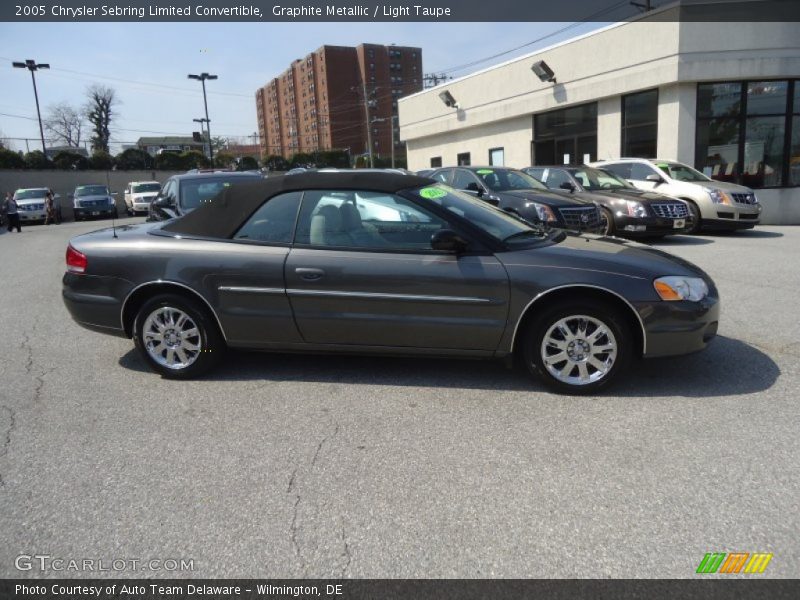 Graphite Metallic / Light Taupe 2005 Chrysler Sebring Limited Convertible