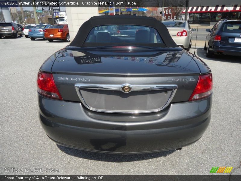  2005 Sebring Limited Convertible Graphite Metallic