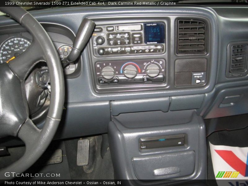 Dark Carmine Red Metallic / Graphite 1999 Chevrolet Silverado 1500 Z71 Extended Cab 4x4