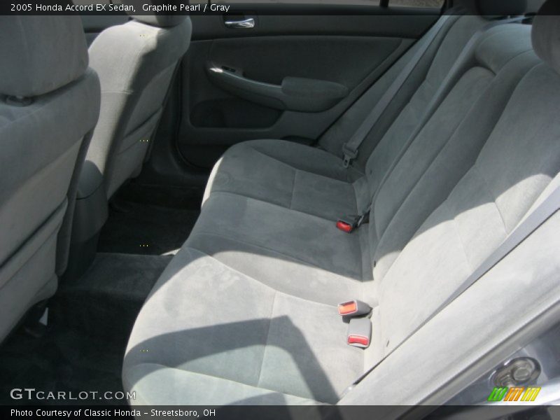 Graphite Pearl / Gray 2005 Honda Accord EX Sedan