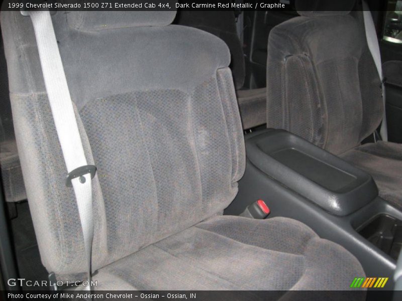 Dark Carmine Red Metallic / Graphite 1999 Chevrolet Silverado 1500 Z71 Extended Cab 4x4