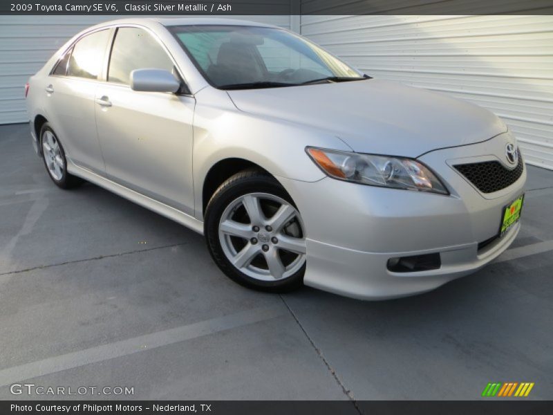 Classic Silver Metallic / Ash 2009 Toyota Camry SE V6