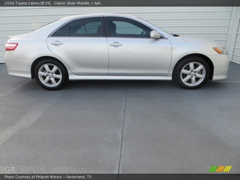 Classic Silver Metallic / Ash 2009 Toyota Camry SE V6