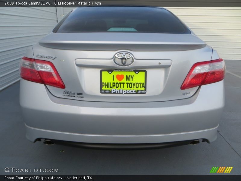 Classic Silver Metallic / Ash 2009 Toyota Camry SE V6