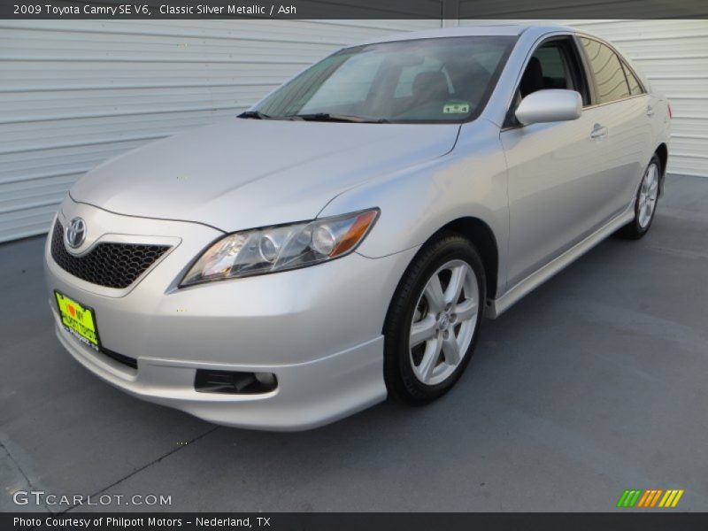 Classic Silver Metallic / Ash 2009 Toyota Camry SE V6