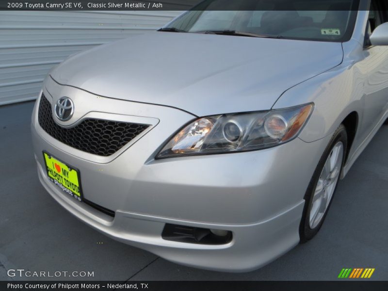 Classic Silver Metallic / Ash 2009 Toyota Camry SE V6