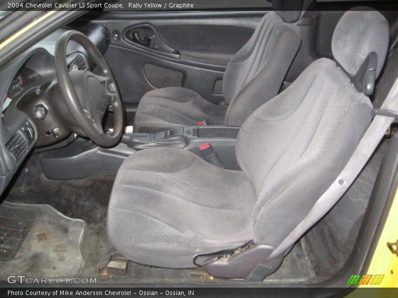 Rally Yellow / Graphite 2004 Chevrolet Cavalier LS Sport Coupe