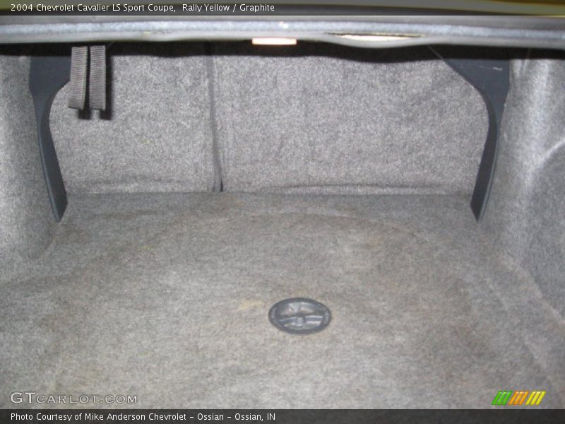 Rally Yellow / Graphite 2004 Chevrolet Cavalier LS Sport Coupe