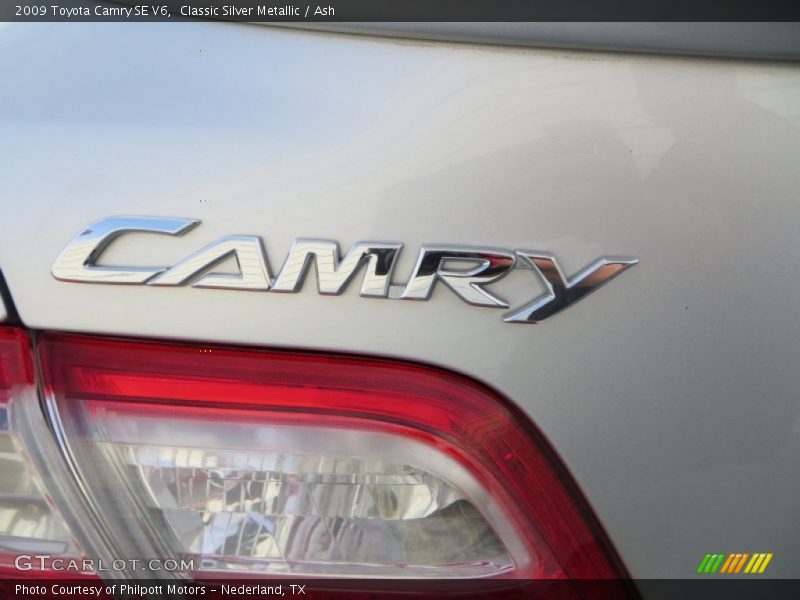 Classic Silver Metallic / Ash 2009 Toyota Camry SE V6