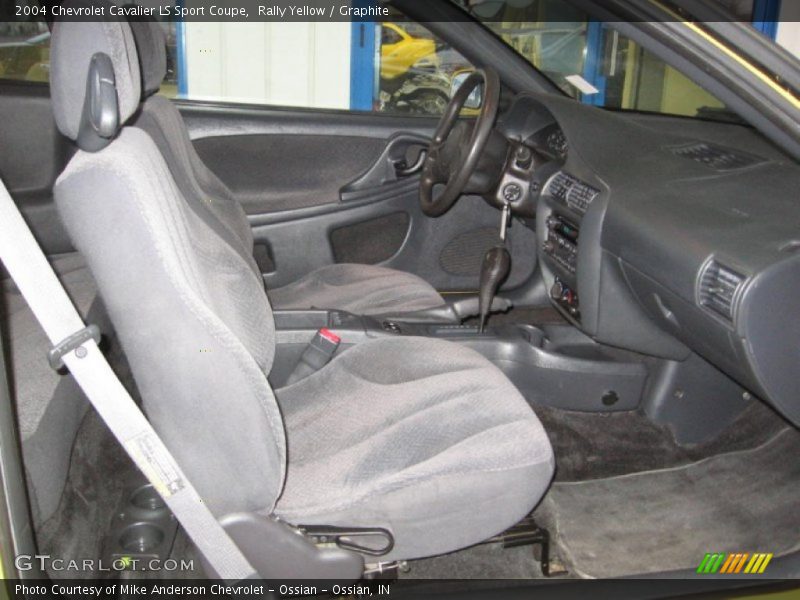 Rally Yellow / Graphite 2004 Chevrolet Cavalier LS Sport Coupe