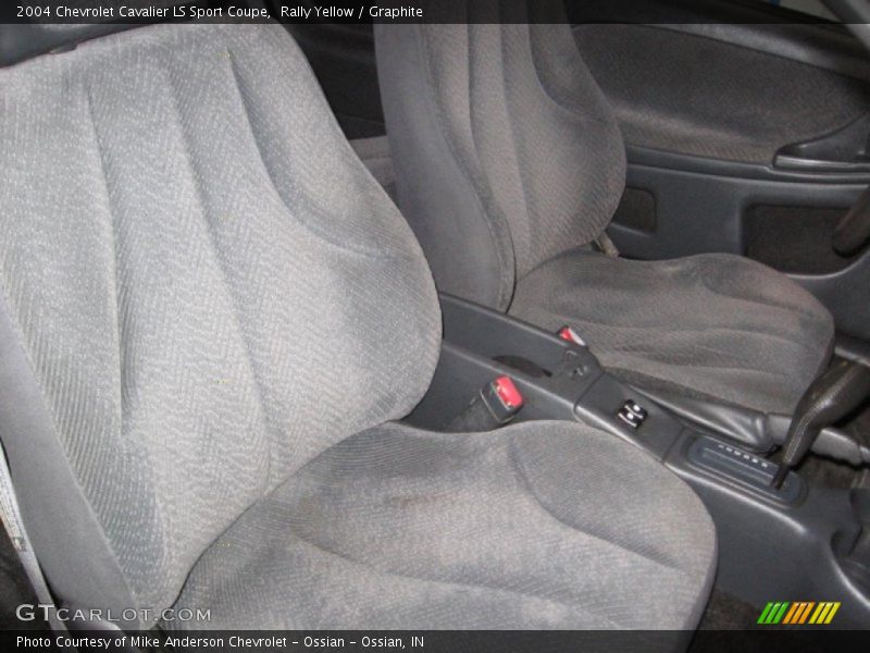 Rally Yellow / Graphite 2004 Chevrolet Cavalier LS Sport Coupe