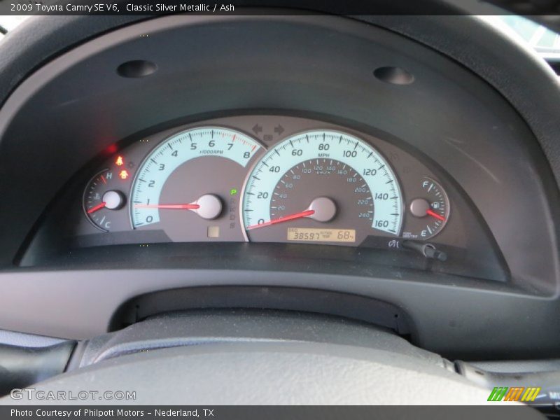 Classic Silver Metallic / Ash 2009 Toyota Camry SE V6