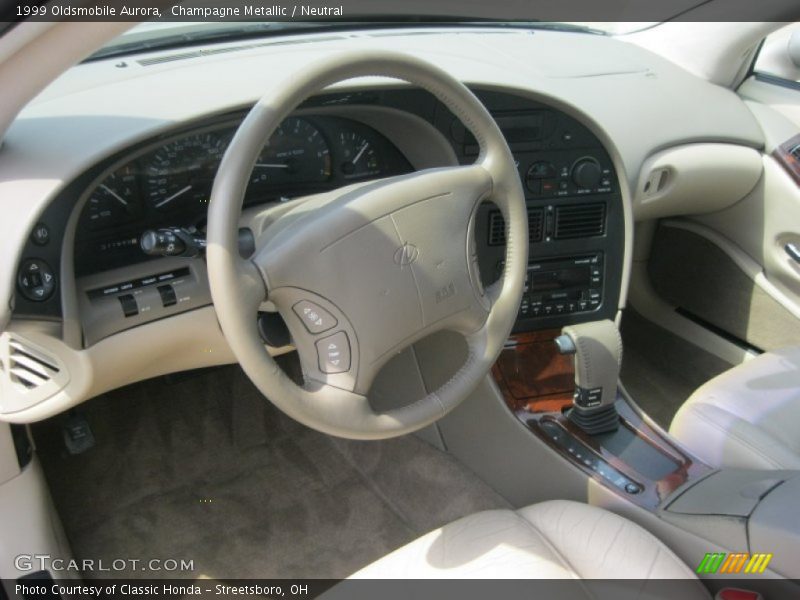 Dashboard of 1999 Aurora 