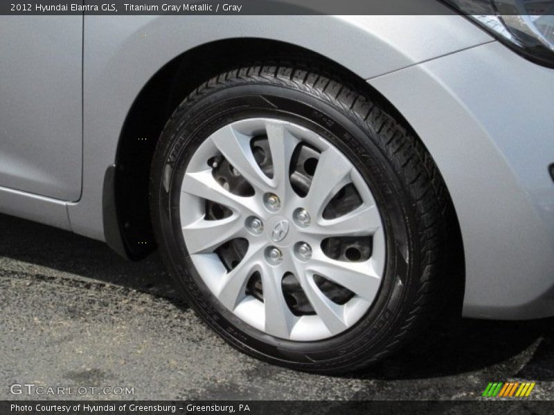 Titanium Gray Metallic / Gray 2012 Hyundai Elantra GLS