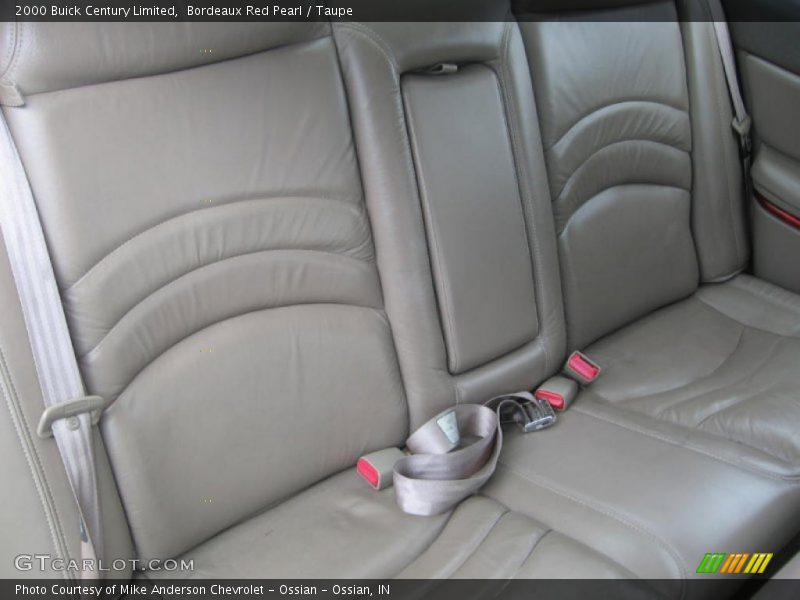 Bordeaux Red Pearl / Taupe 2000 Buick Century Limited