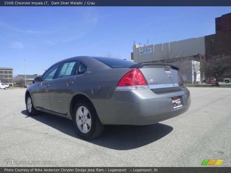 Dark Silver Metallic / Gray 2008 Chevrolet Impala LT