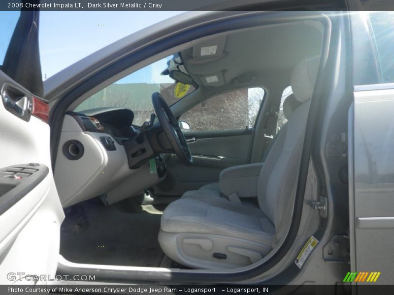 Dark Silver Metallic / Gray 2008 Chevrolet Impala LT