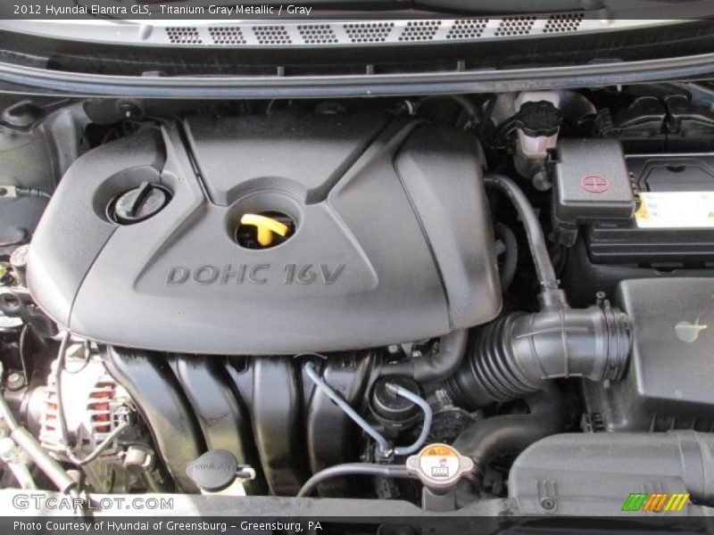 Titanium Gray Metallic / Gray 2012 Hyundai Elantra GLS