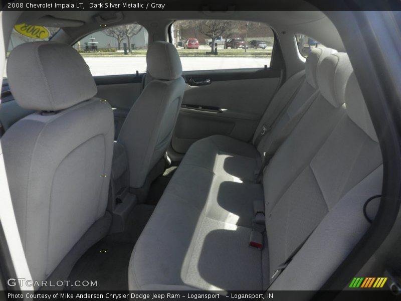 Dark Silver Metallic / Gray 2008 Chevrolet Impala LT