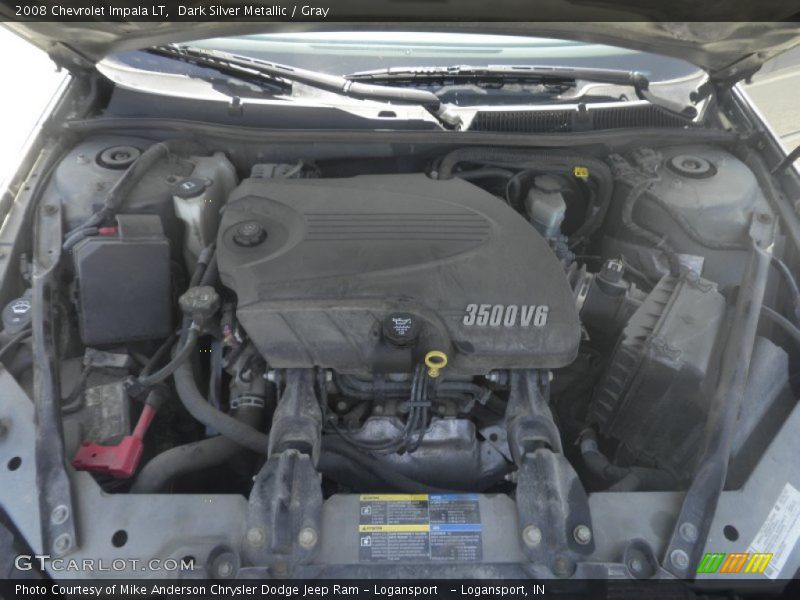 Dark Silver Metallic / Gray 2008 Chevrolet Impala LT