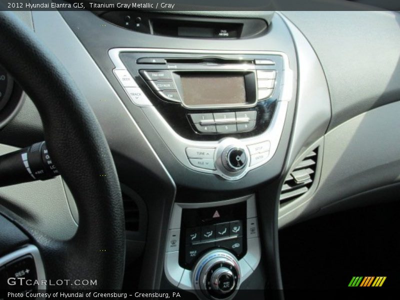 Titanium Gray Metallic / Gray 2012 Hyundai Elantra GLS