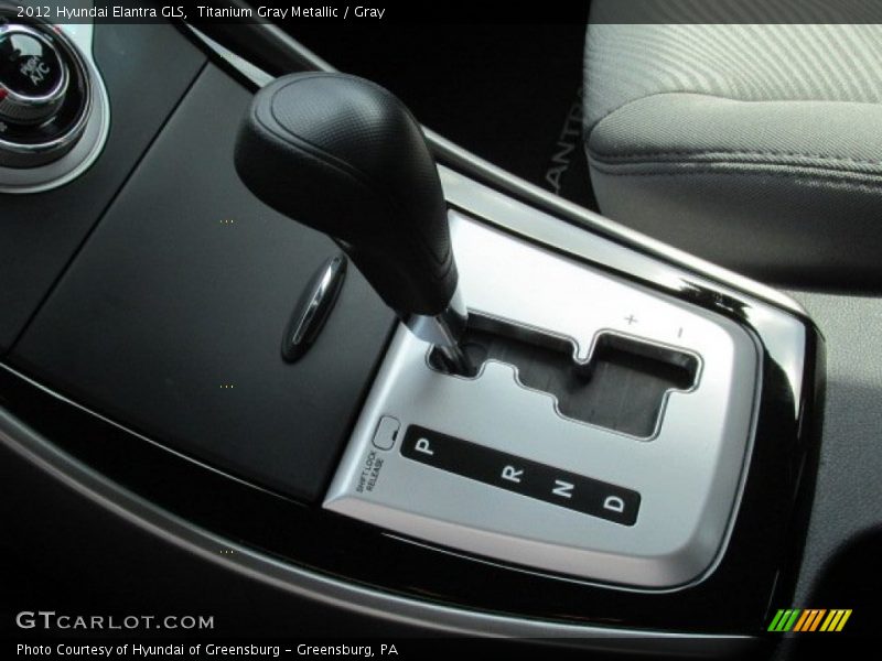 Titanium Gray Metallic / Gray 2012 Hyundai Elantra GLS
