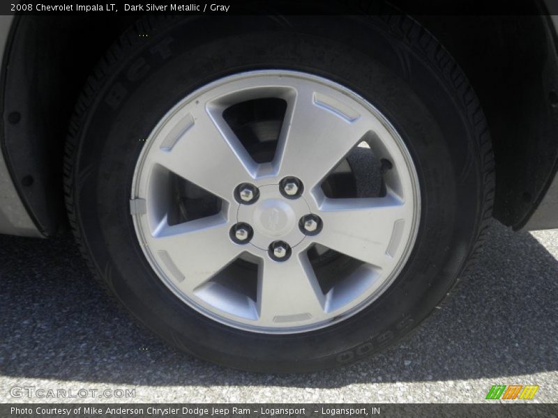 Dark Silver Metallic / Gray 2008 Chevrolet Impala LT