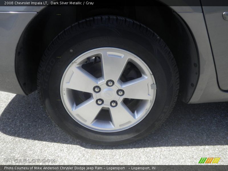 Dark Silver Metallic / Gray 2008 Chevrolet Impala LT