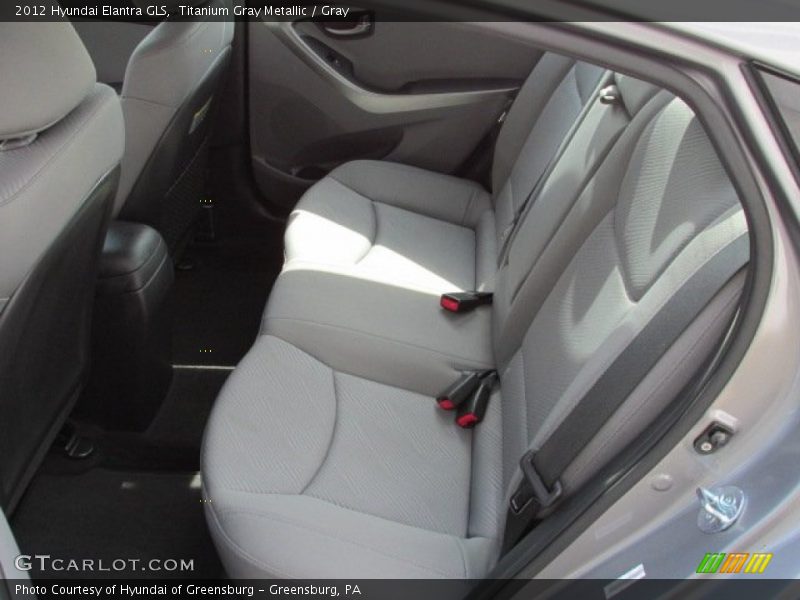 Titanium Gray Metallic / Gray 2012 Hyundai Elantra GLS