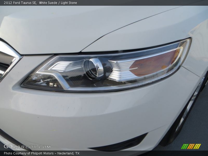 White Suede / Light Stone 2012 Ford Taurus SE