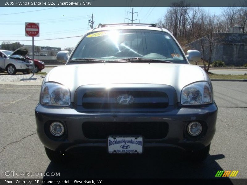 Smart Silver / Gray 2005 Hyundai Santa Fe GLS