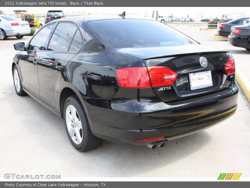 Black / Titan Black 2012 Volkswagen Jetta TDI Sedan