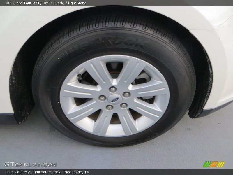 White Suede / Light Stone 2012 Ford Taurus SE
