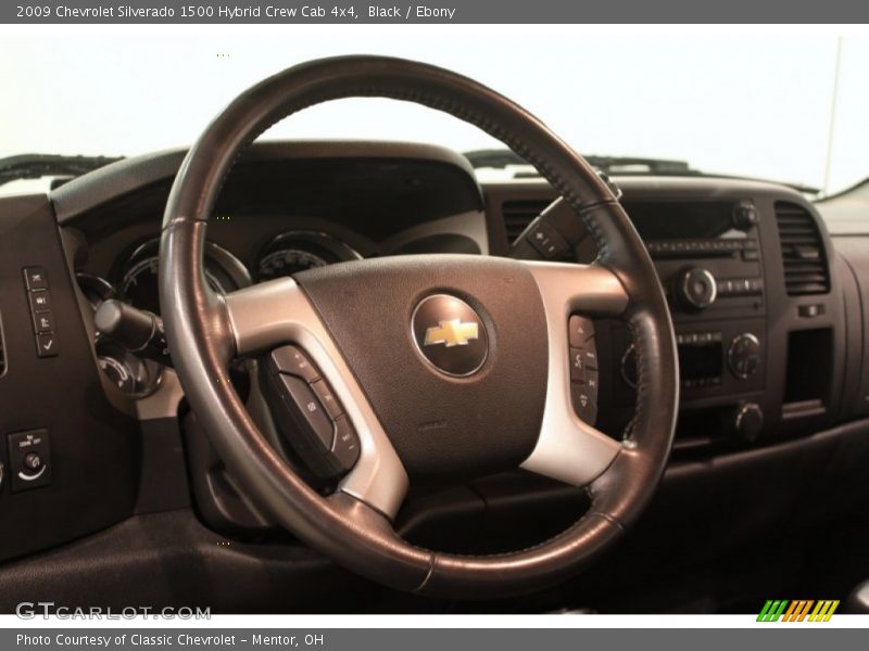  2009 Silverado 1500 Hybrid Crew Cab 4x4 Steering Wheel