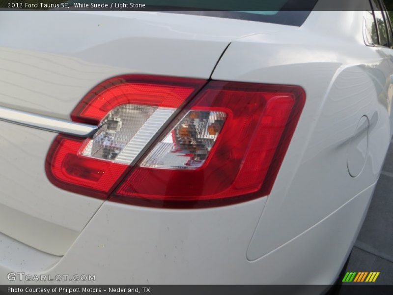 White Suede / Light Stone 2012 Ford Taurus SE