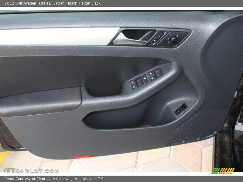 Black / Titan Black 2012 Volkswagen Jetta TDI Sedan