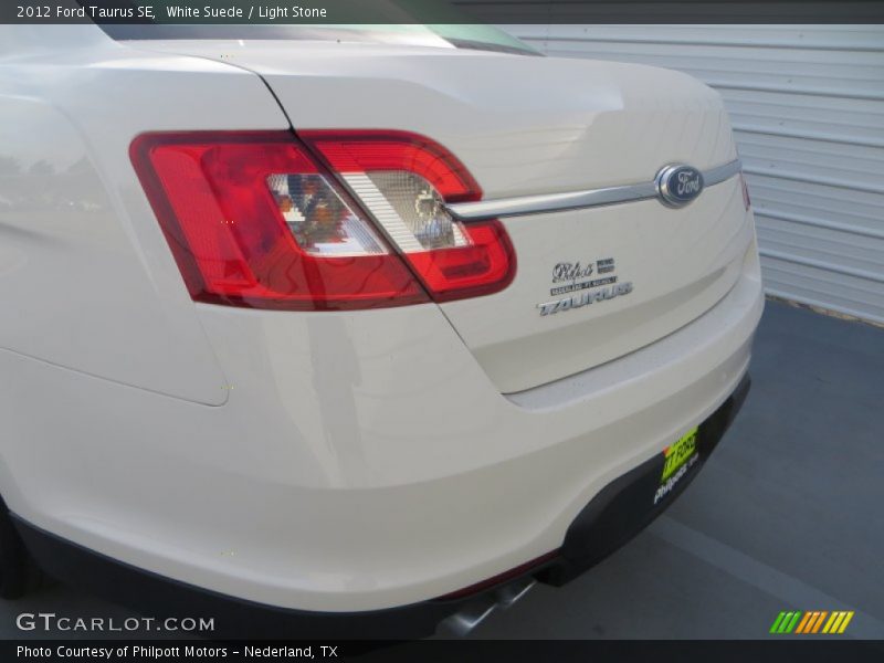 White Suede / Light Stone 2012 Ford Taurus SE