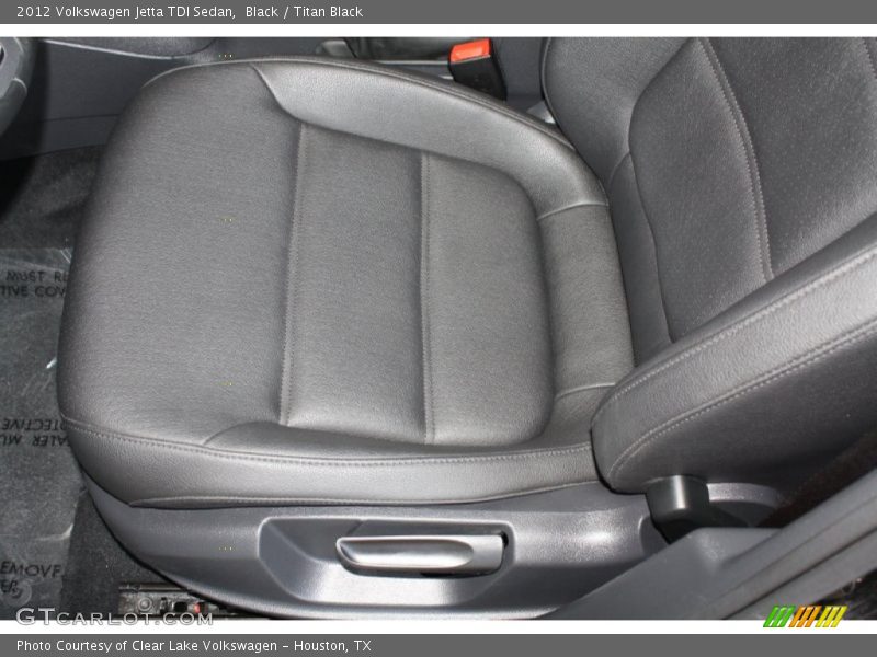 Black / Titan Black 2012 Volkswagen Jetta TDI Sedan
