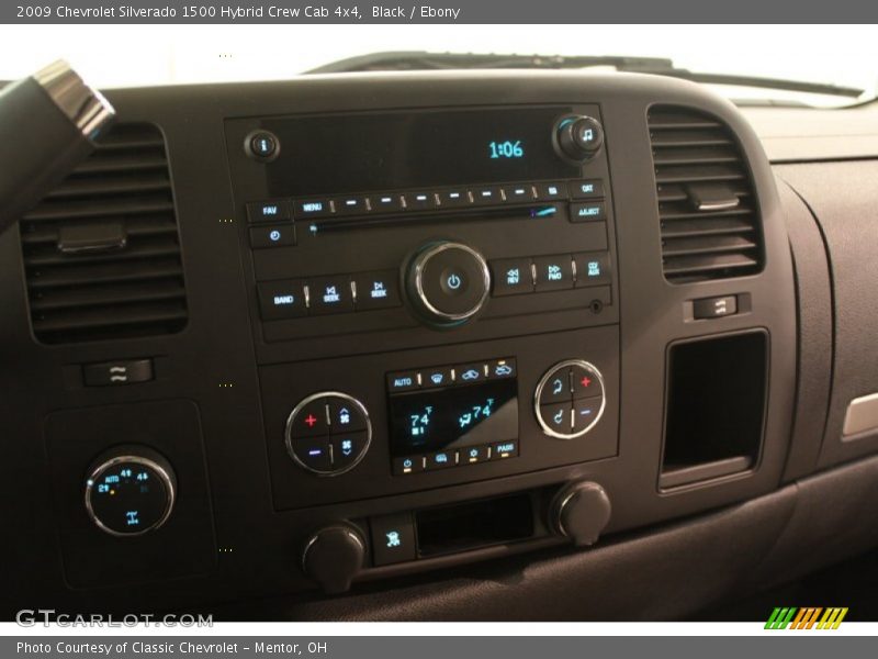 Black / Ebony 2009 Chevrolet Silverado 1500 Hybrid Crew Cab 4x4
